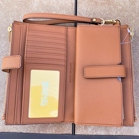 NWT Michael Kors Sady Tote & Double Zip Wallet Set - Picture 3 of 5